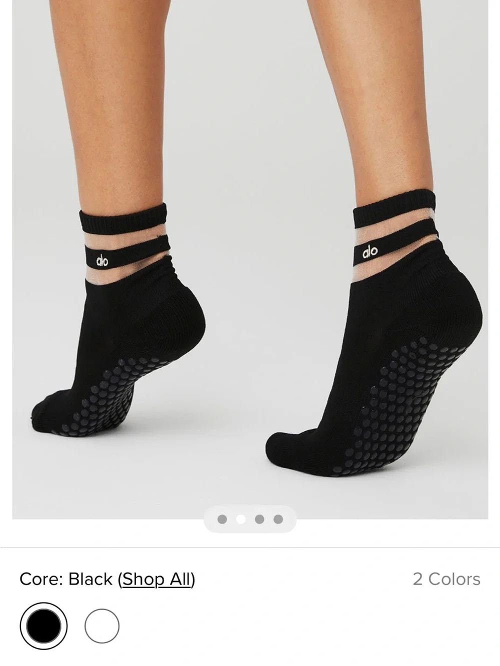 ALO Yoga Woman’s Pulse Grip Socks